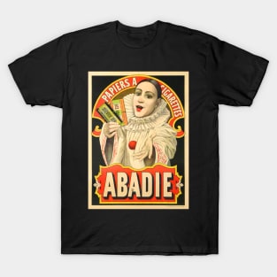 Retro poster - pub - vintage - Abadie - Cigarette paper T-Shirt